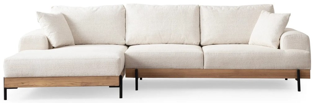 Sofá de Esquina Eti – Branco – 170 x 280 cm