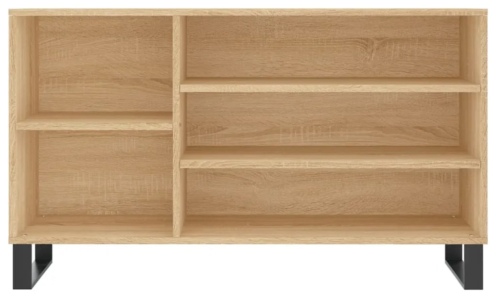 Sapateira 102x36x60 cm derivados de madeira carvalho sonoma