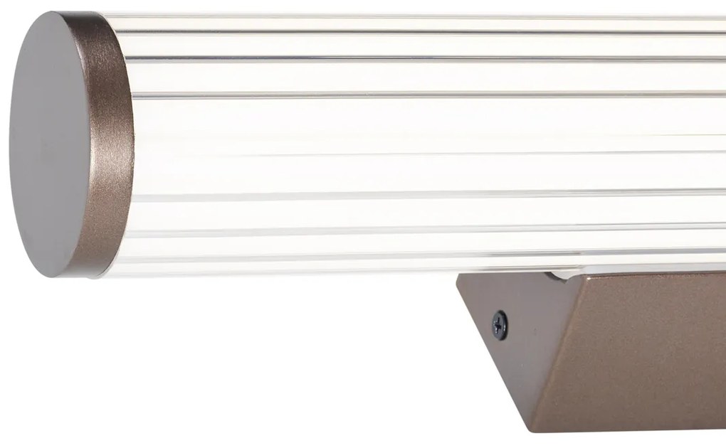 Candeeiro de parede retro bronze 40cm incl. LED IP44 - Coco