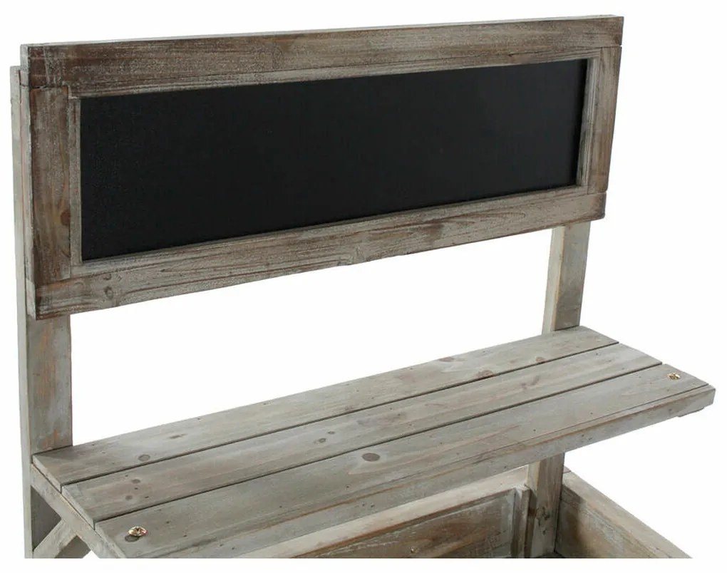 Carro de Jardim DKD Home Decor 87 x 14 x 109 cm 87 x 41 x 109 cm Marrom claro