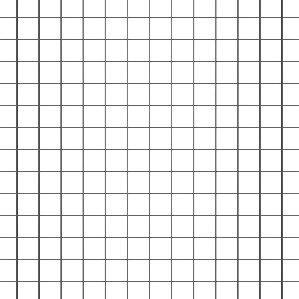 Cerca de Malha Soldada com 13 Postes de Spike Cinza 0.6x50 m Aço