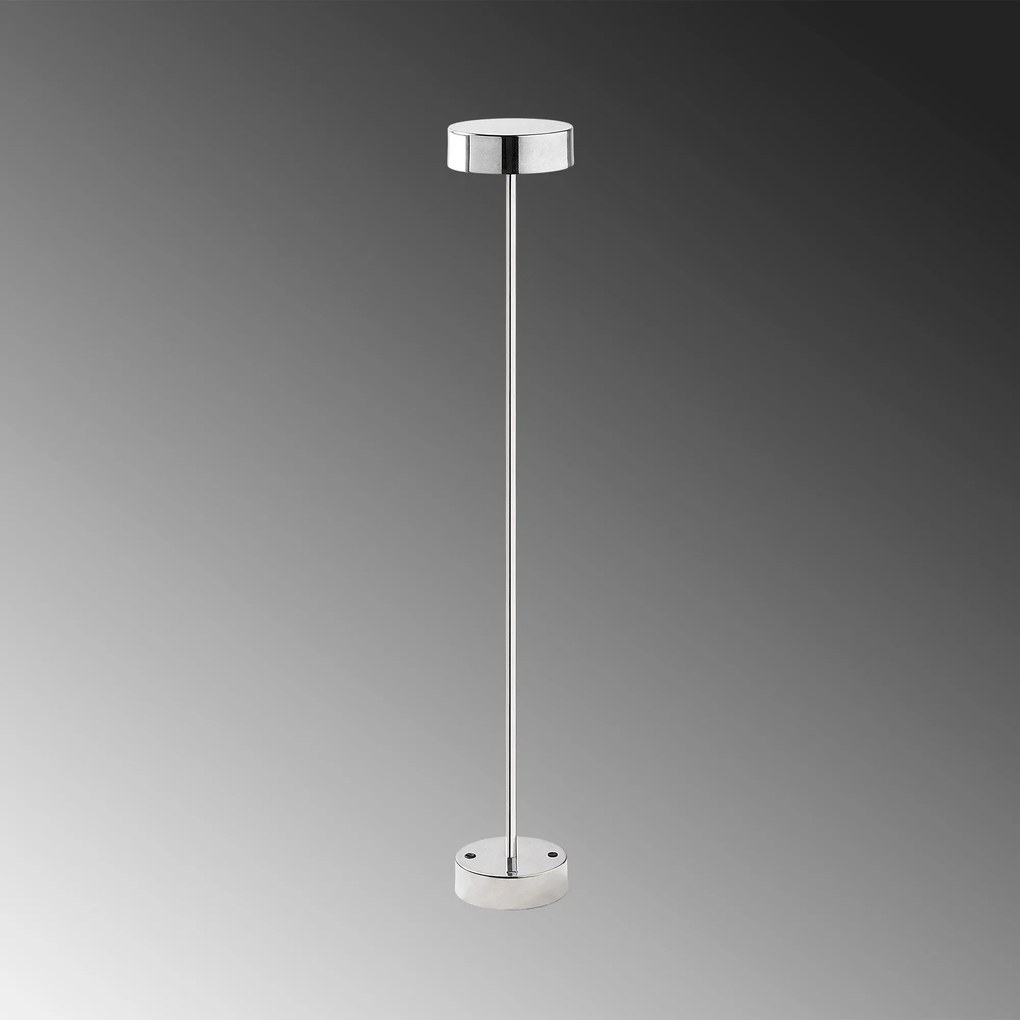 Lâmpada de Pé Keyf – Cromada – Diâmetro 16 cm Altura 111 cm