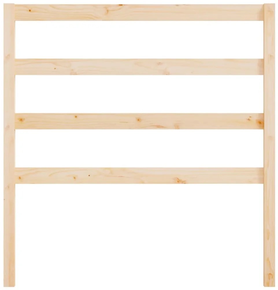 Cabeceira de cama 96x4x100 cm pinho maciço