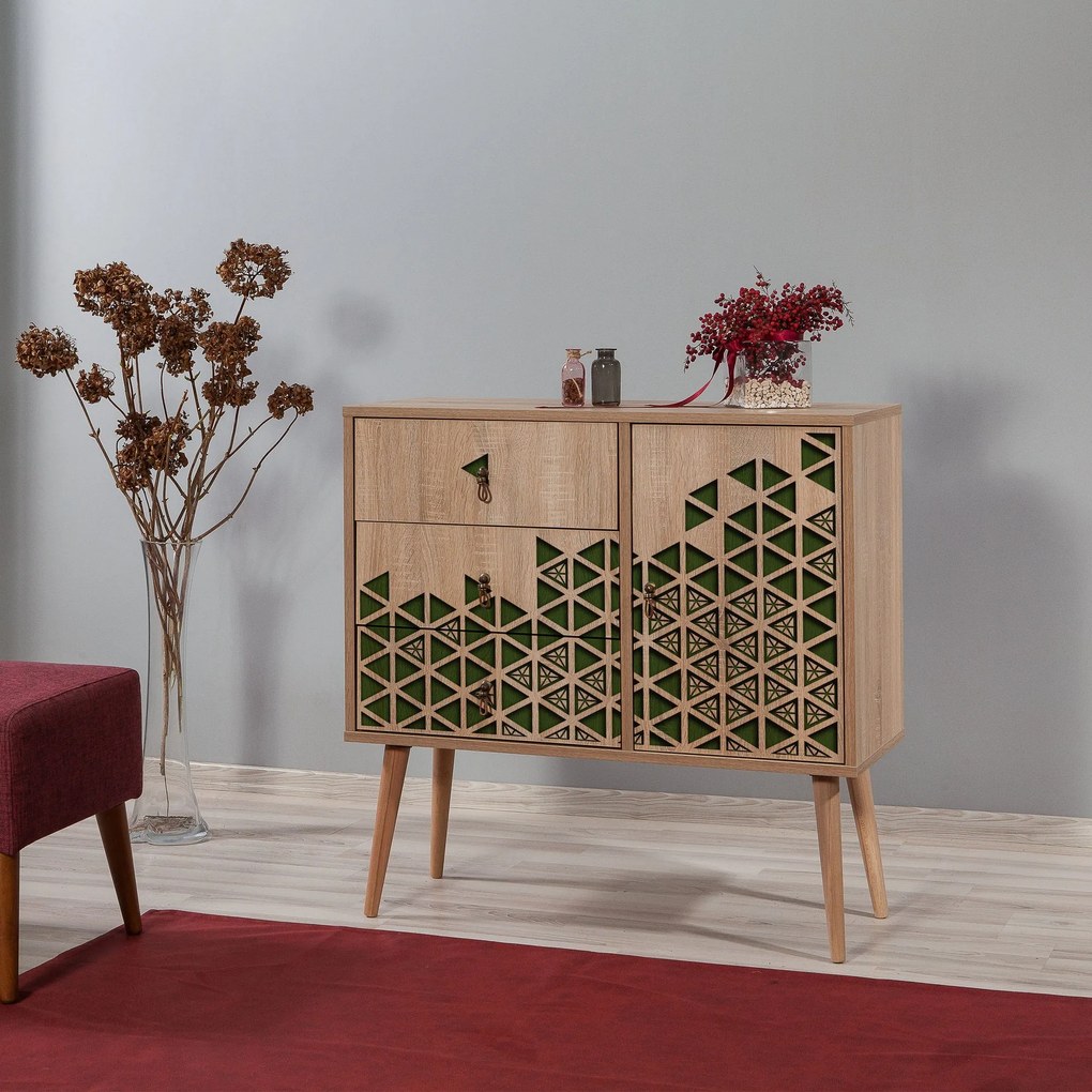 Cómoda Verybox – Carvalho Sonoma – 90x90x40 cm
