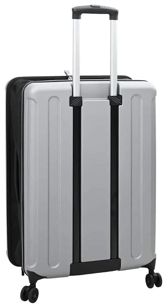 Mala Dobravel Dura 28'' Prata 50x30x76 cm ABS