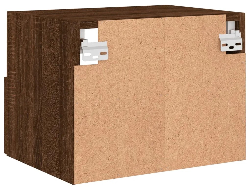 Móveis parede TV 2pcs 40x30x30 deriv. madeira carvalho castanho