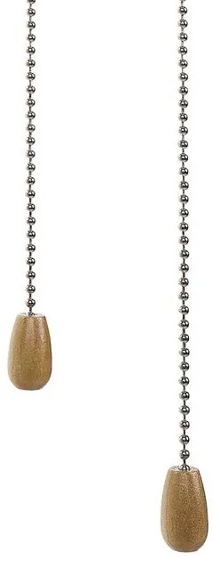 Ventoinha de teto prateada com luz HEILONG Beliani
