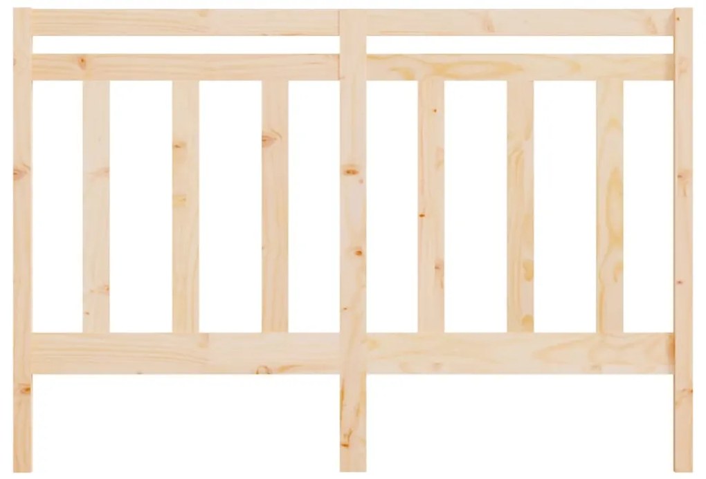 Cabeceira de cama 146x4x100 cm pinho maciço