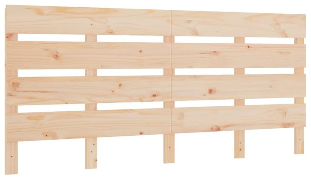 Cama sem colchão 140x190 cm madeira de pinho maciça