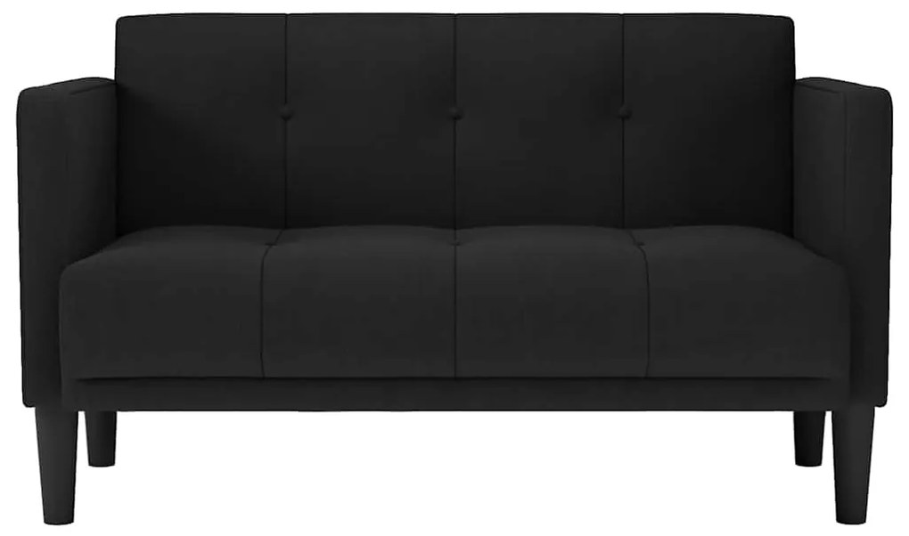 Sofá-luvas 111 cm tecido preto