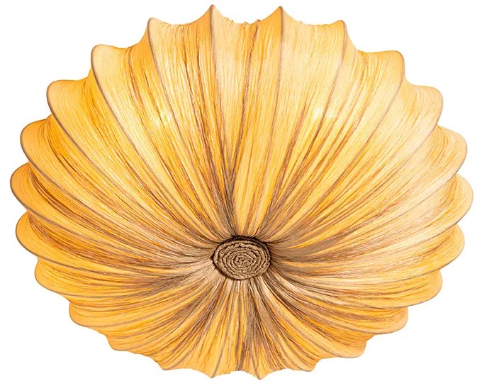 Candeeiro de teto design bege 60 cm 5 luzes - Plu