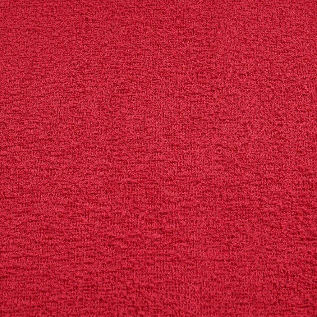 Toalhas de banho 4 pcs 70x140 cm 360 gsm 100% algodão vermelho