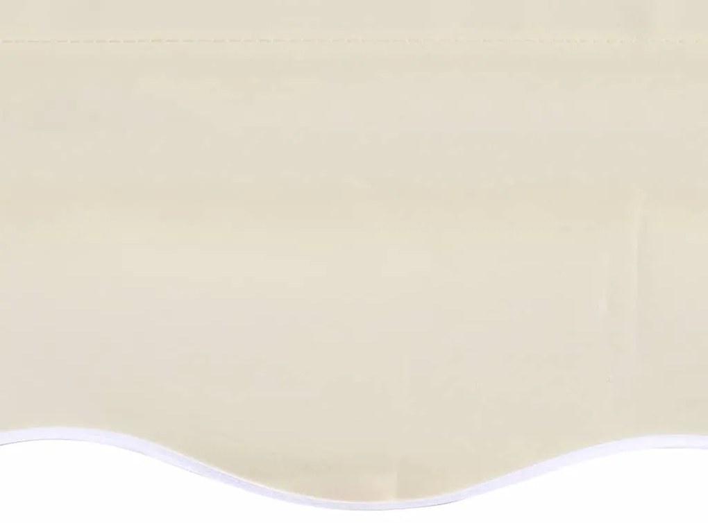 Lona para toldo creme 6 x 3 m (sem estrutura/caixa)