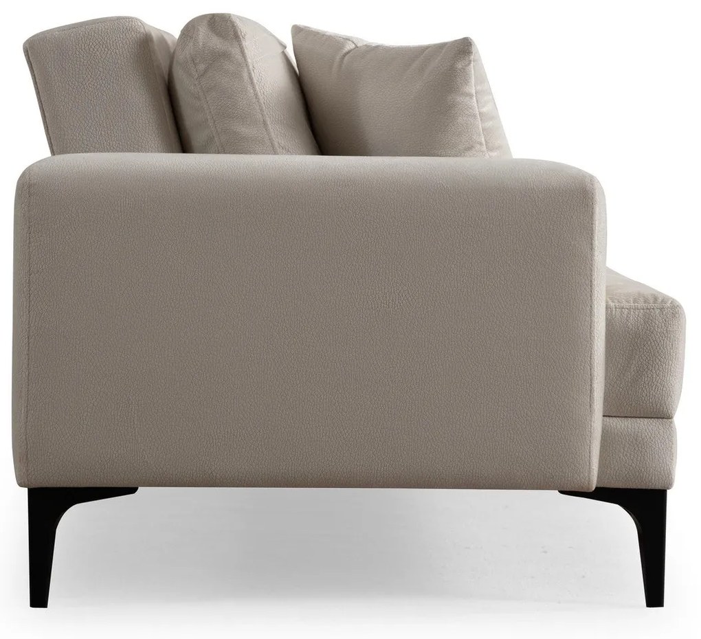 Sofá de 3 Lugares Astana – Ecru – 100x78x234 cm