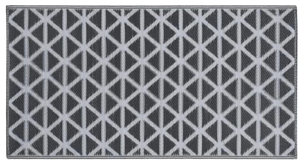 Tapete de exterior 120x180 cm ARAKIL PP preto
