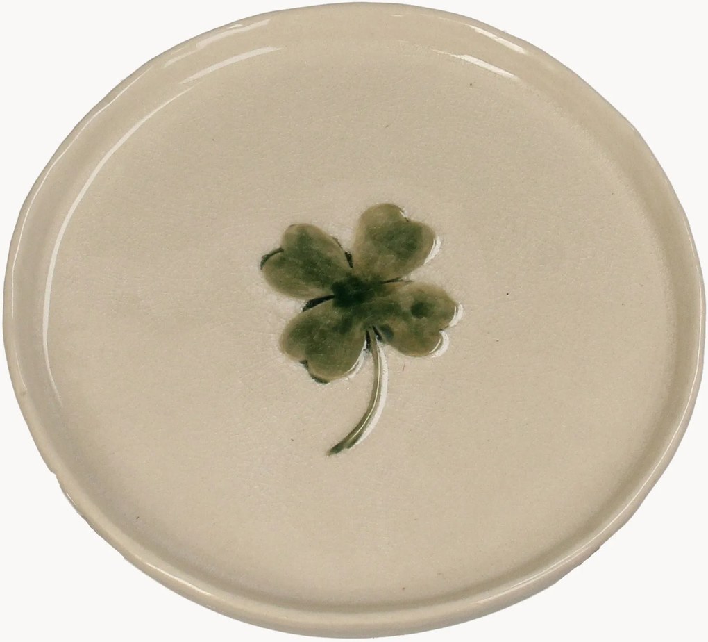 Prato de sobremesa Four-Leaf Clover