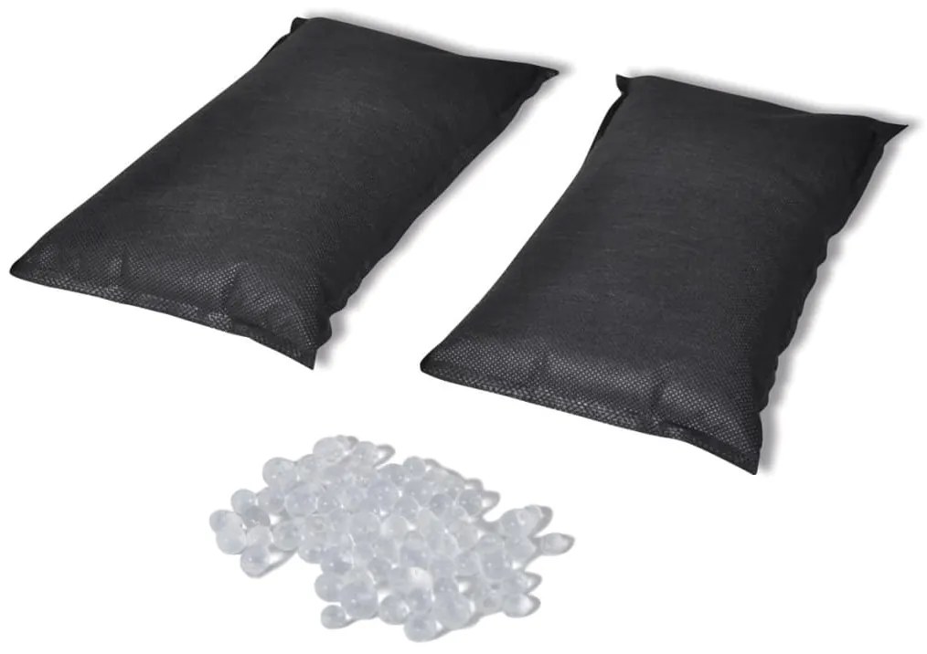 Sacos de sílica-gel dessecantes 2 pcs 2 kg