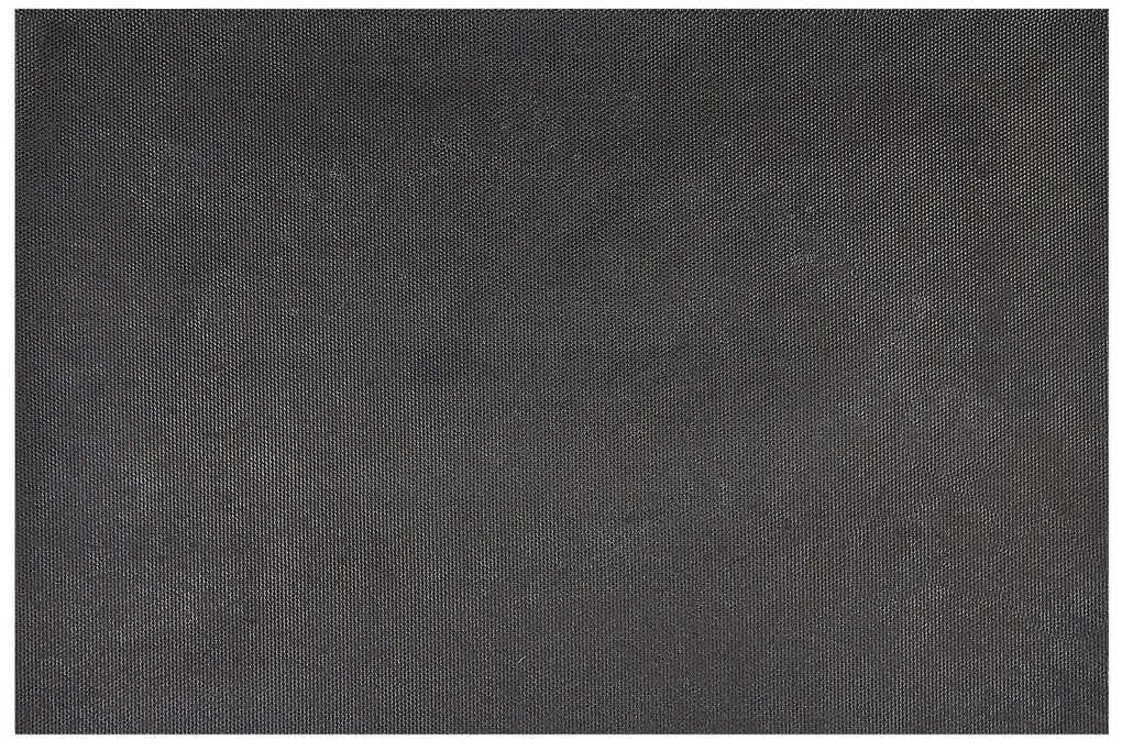Tapete de entrada com padrão geométrico em fibra de coco preta 40 x 60 cm KISOKOMA Beliani