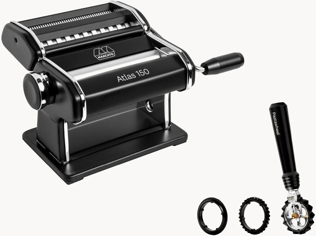 Máquina de massa com cortador Atlas 150, conjunto de 2