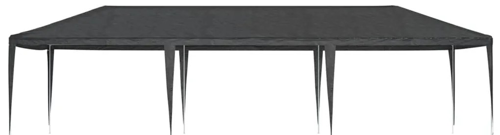 Tenda para festas 4x9 m 90 g/m² antracite