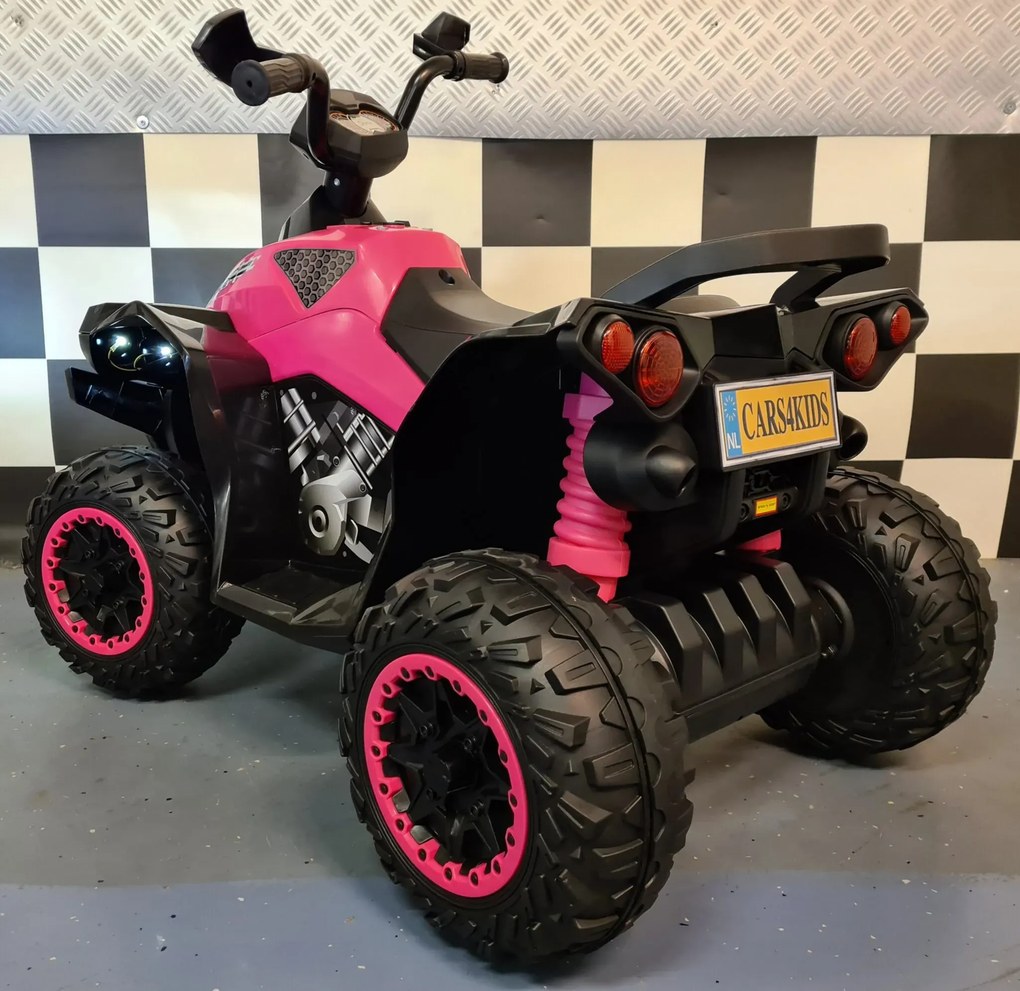 Moto 4 Phyton Moto 4 elétrica Infantil 12V Rosa