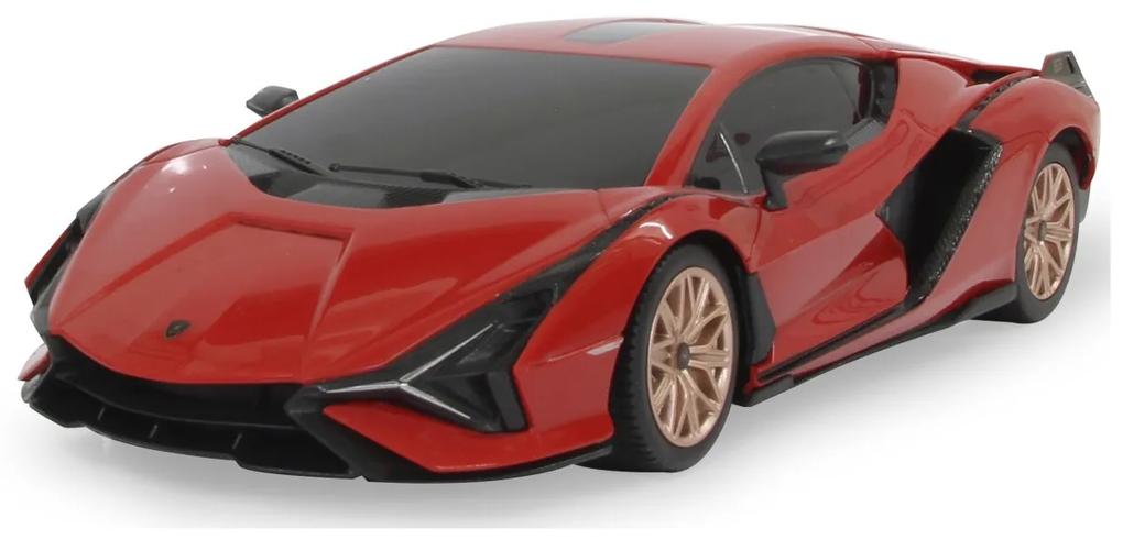 Carro Telecomandado Lamborghini Sián FKP 37 1:24 2,4GHz Vermelho