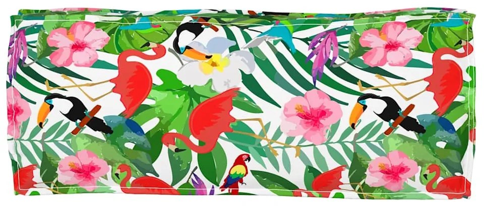 Almofada para palete Floresta Tropical 100x40x8 cm, Tecido Oxford