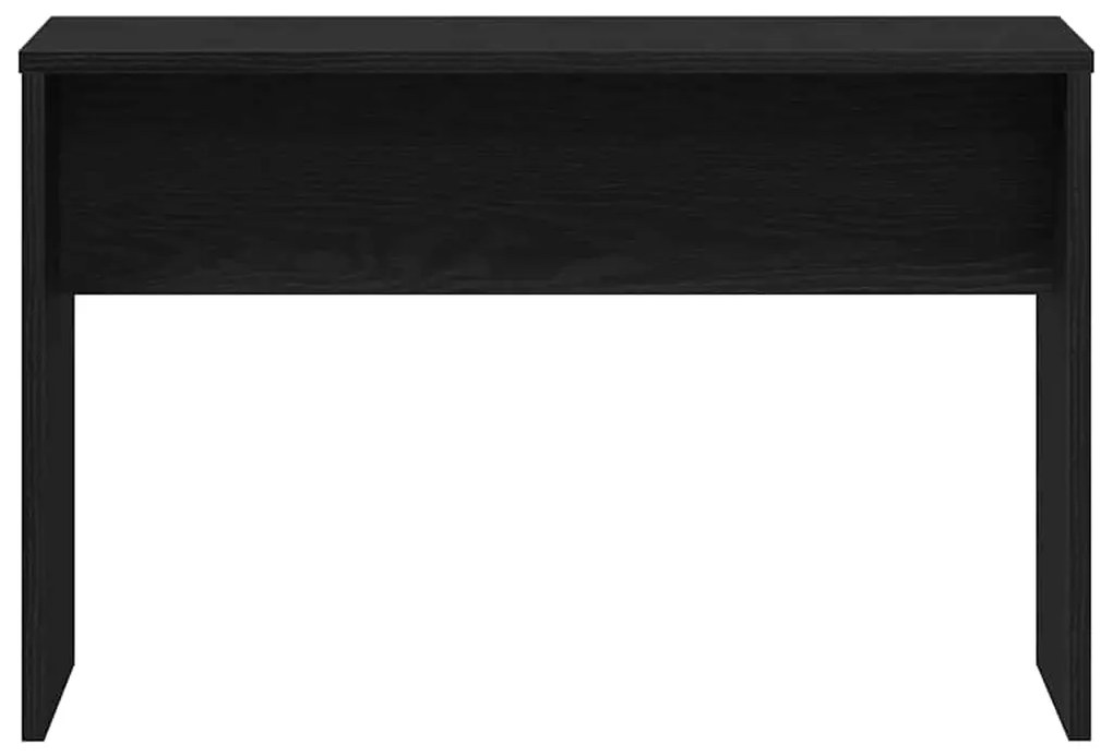 Banqueta de Toucador Carvalho Preto 70x35x45 cm Madeira de Engenharia