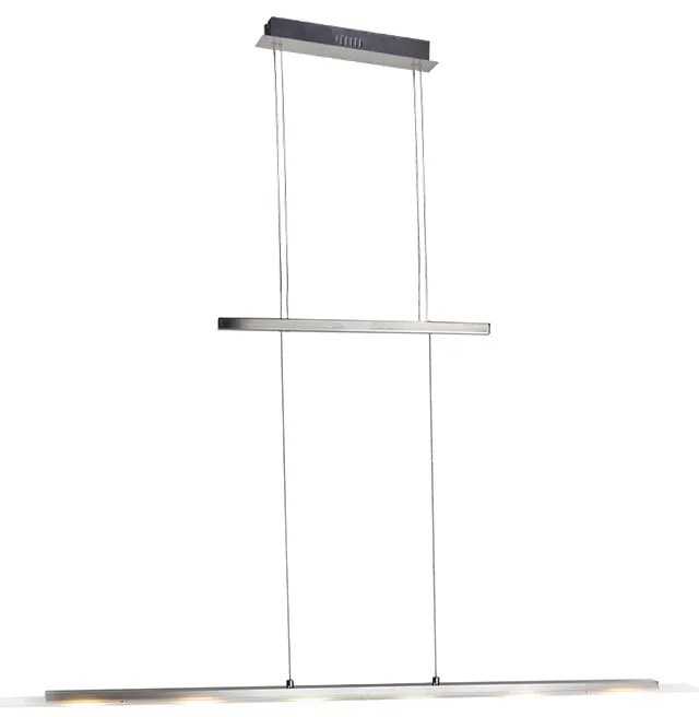 Candeeiro de suspensão design em aço incl. LED - Platina Design,Moderno
