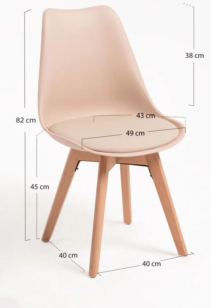 Cadeira Synk Basic - Beige