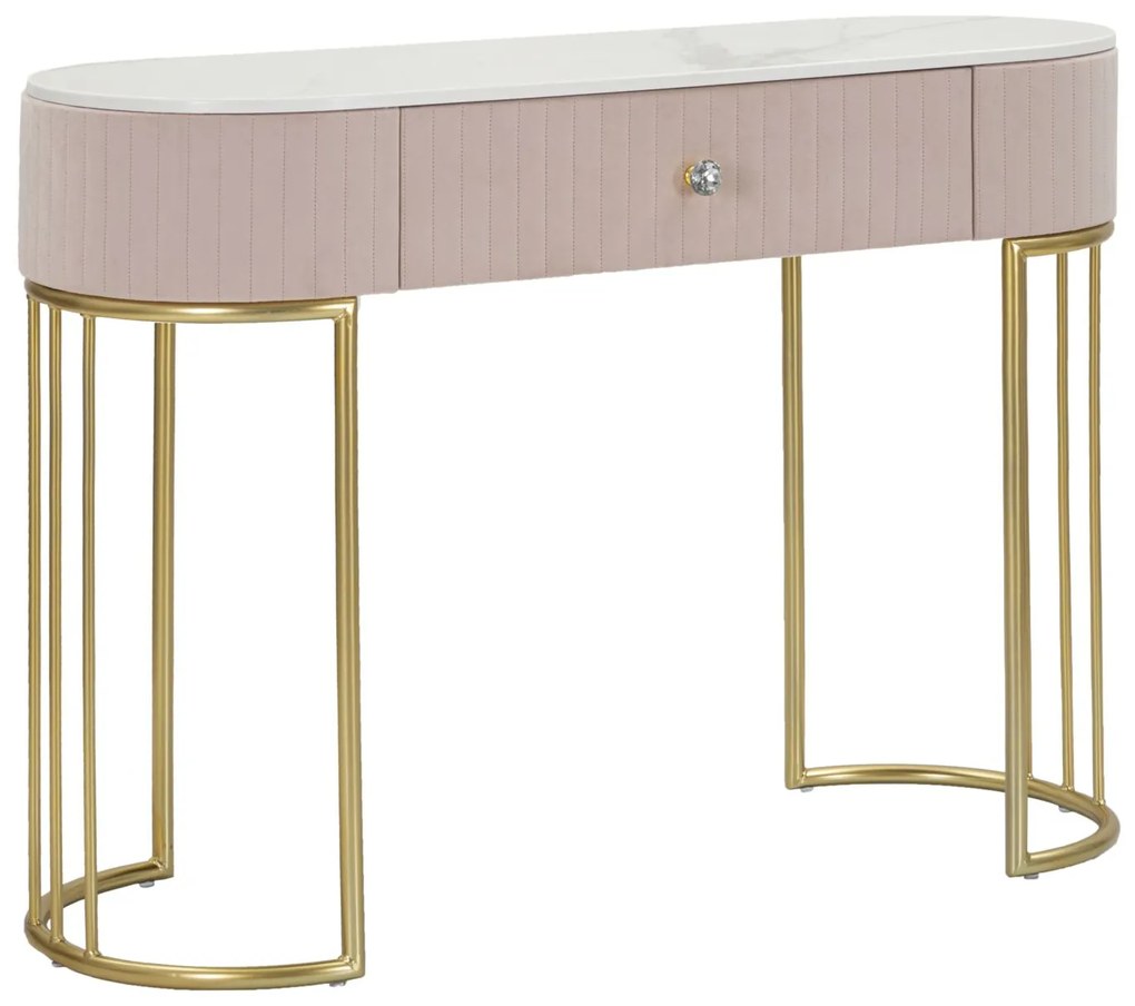 CONSOLA MONTPELLIER ROSA CM 100X40X75