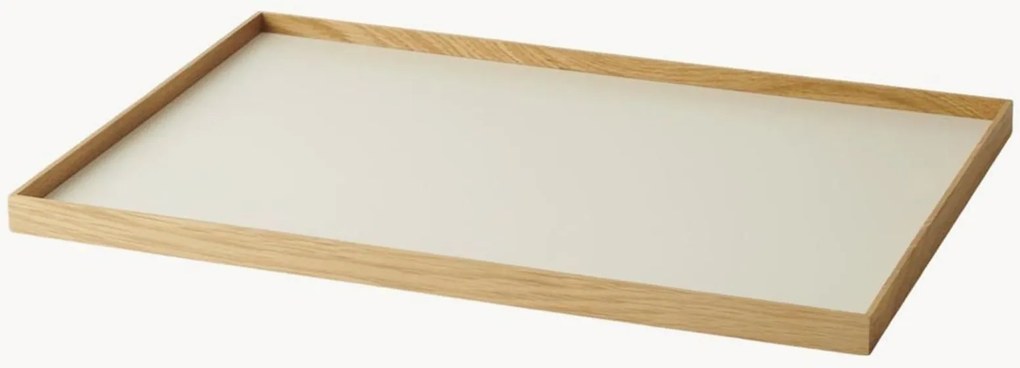 Tabuleiro decorativo modular em madeira de carvalho Frame