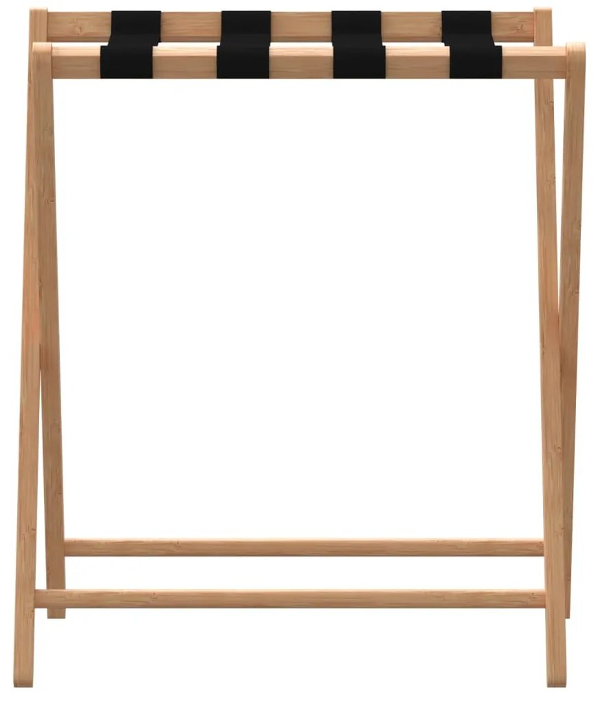 Suporte de bagagem 68,5x38x58 cm bambu
