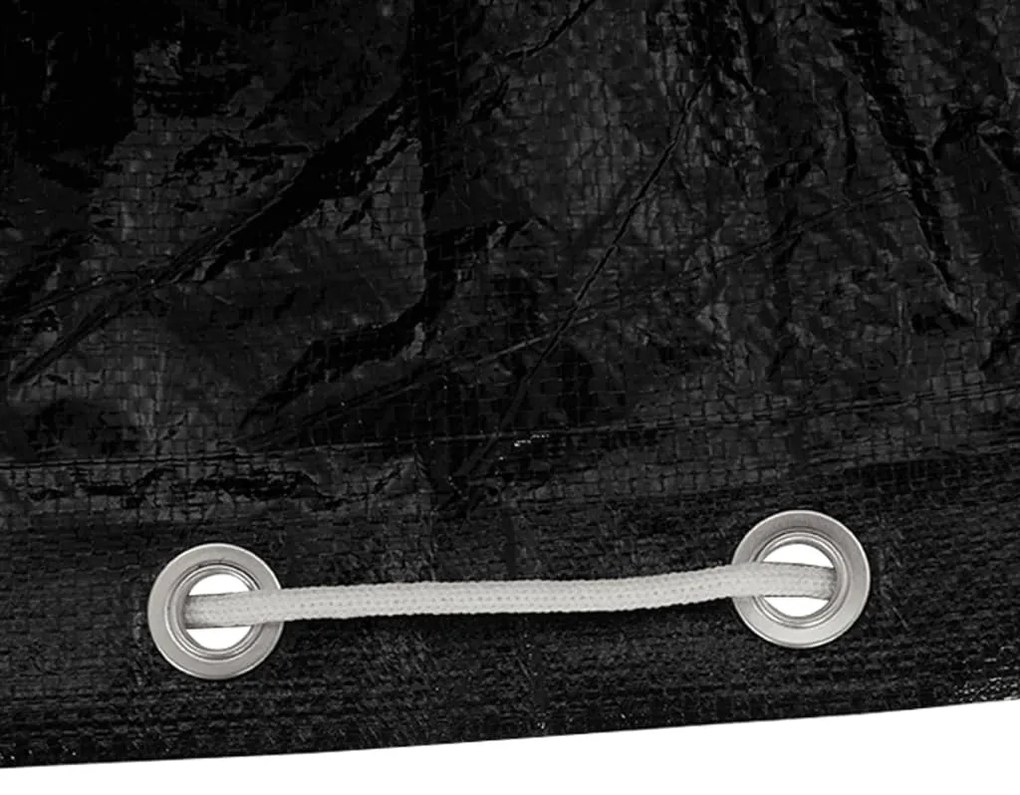 Capas p/ mobília de jardim 2 pcs c/ 10 ilhós Ø260x90 cm redondo