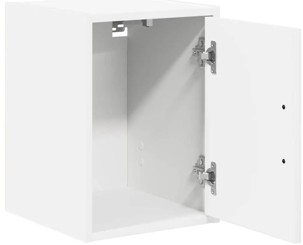 Armários de parede para garagem 2 pcs derivados de madeira