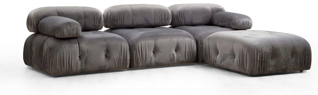 Sofá de Canto Bubble – Cinzento – 288 cm x 190 cm