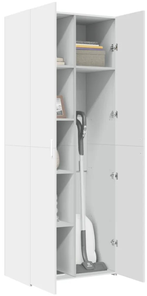 Armário alto 70x42,5x185 cm derivados de madeira branco
