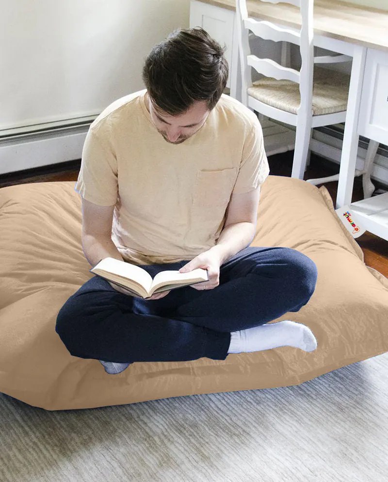 Pufe de Jardim Cushion Pouf 100x100 – Vison – 100x100x20 cm | Tribo Ho