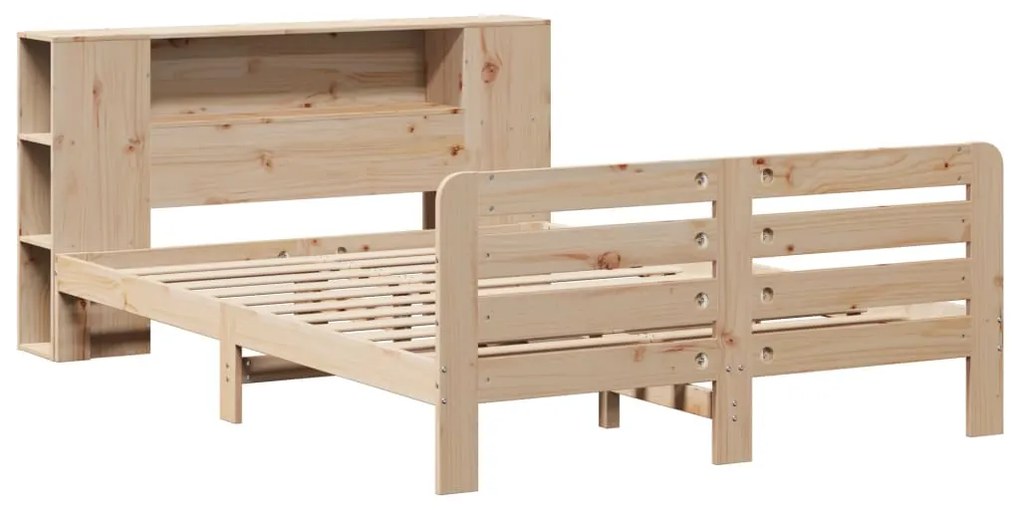 Cama sem colchão 120x190 cm madeira de pinho maciça