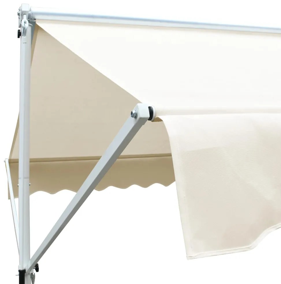 Toldo de pé 600x300 cm creme