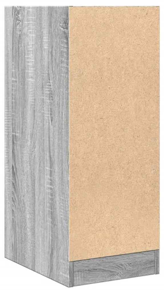 Armário boticário 30x41x77,5 cm derivados madeira cinzento sonoma