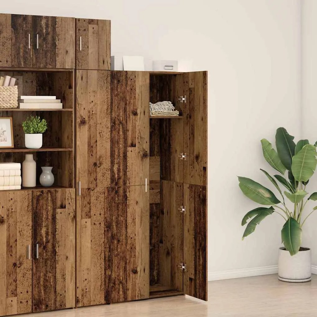 Highboard Madeira Velha 70x42.5x185 cm Madeira Recuperada