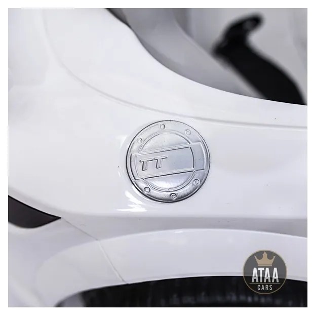 AUDI TT RS BATERIA CARRO ELÉTRICO INFANTIL 12V BRANCO