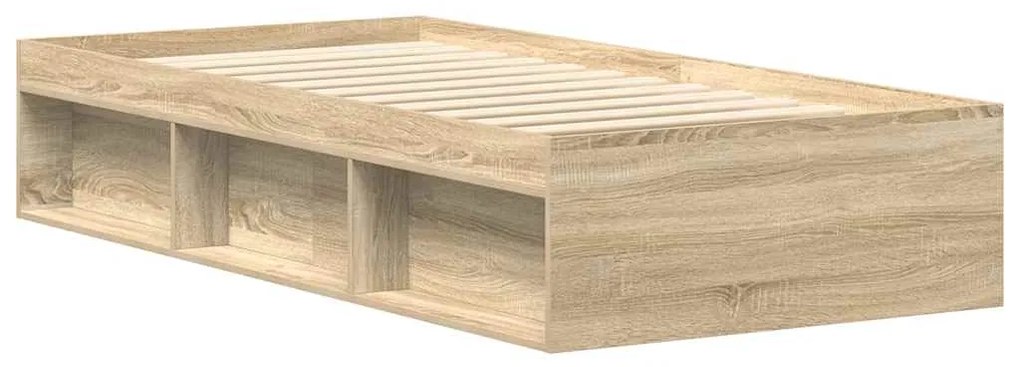 Estrutura de cama 90x190cm carvalho sonoma