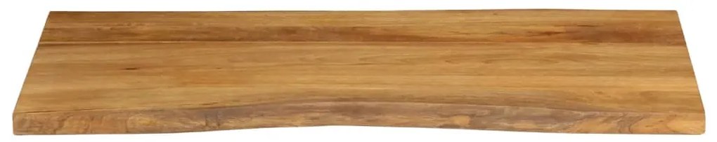 Tampo de mesa c/ borda viva 120x60x3,8 cm mangueira maciça