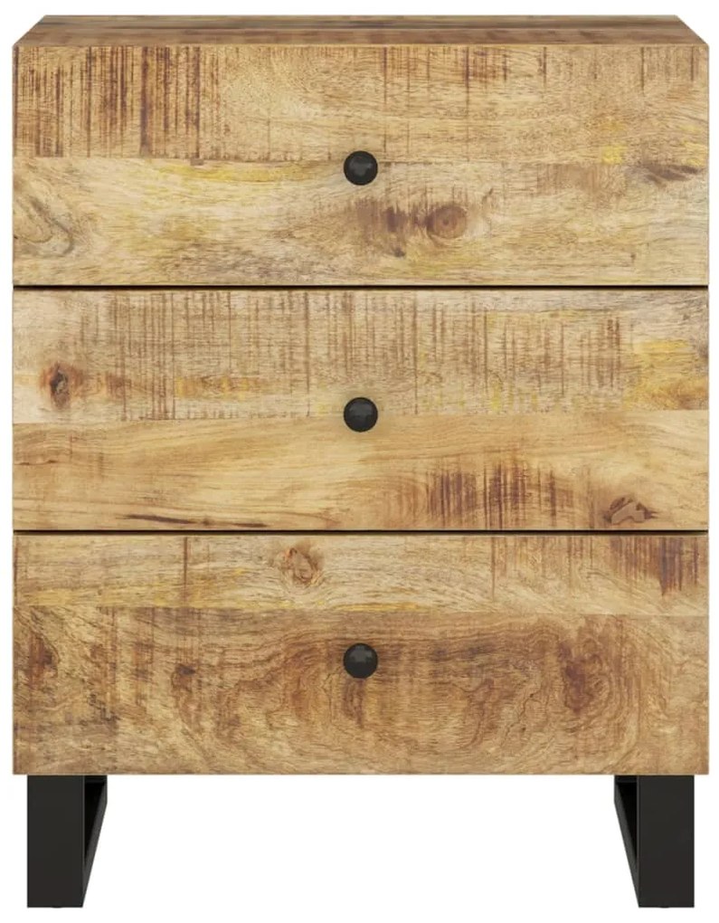 Mesa de cabeceira madeira de mangueira maciça/derivados madeira