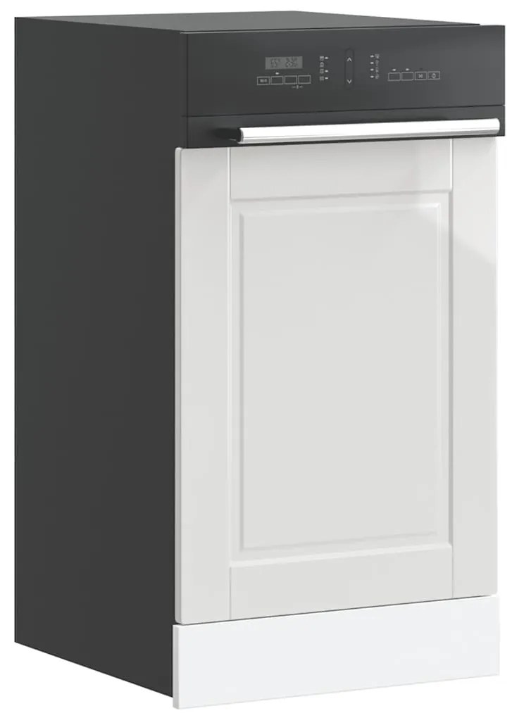 Painel máquina lavar louça Porto branco alto brilho 45x1,5x67cm