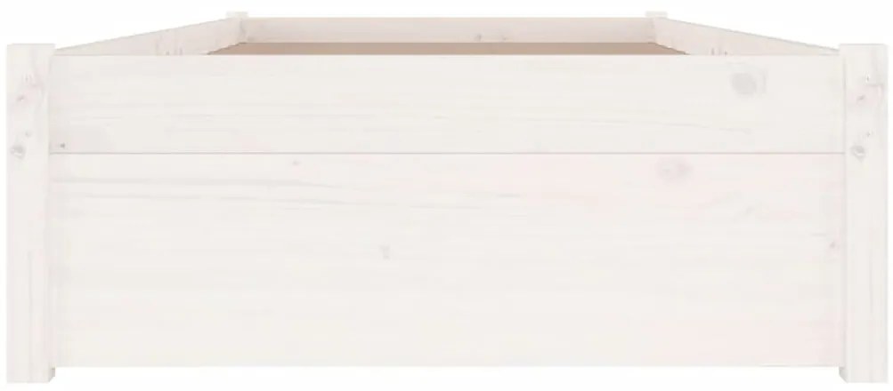Estrutura de cama c/ gavetas 100x200 cm branco