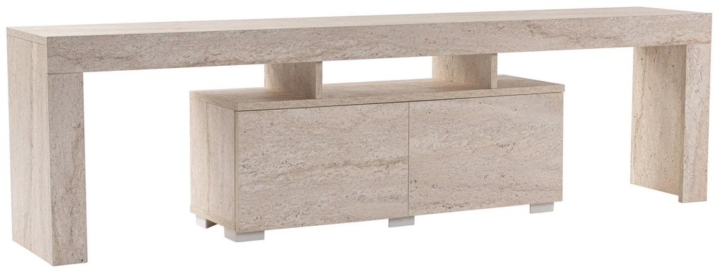 Móvel TV Enclave – Travertino – 180 cm x 50 cm x 31,3 cm
