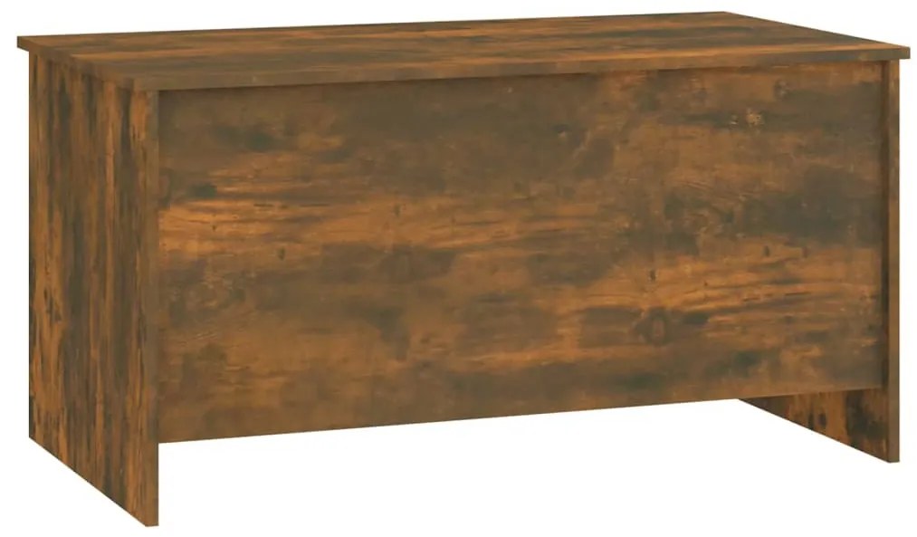 Mesa centro 102x55,5x52,5cm madeira processada carvalho fumado